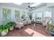 Bright and airy sunroom filled with natural light and lush greenery, creating a serene and relaxing atmosphere at 366 Coopers Pond Dr, Lawrenceville, GA 30044