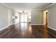 Open living room featuring new hardwood floors and ample natural light at 3993 Forrest Ct, Atlanta, GA 30341