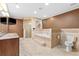Bathroom featuring a tub, walk-in shower, and tile flooring at 8430 Merion Drive, Duluth, GA 30097