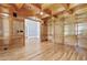Office featuring beautiful wood panels and bookshelves at 8430 Merion Drive, Duluth, GA 30097