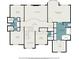 Upper floor plan showcasing bedroom and bath layout at 1006 Kingsbridge Vw, Powder Springs, GA 30127
