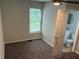 Bedroom with closet, carpet and access to bathroom at 2268 Newnan St, Atlanta, GA 30344
