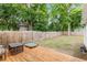 Well-maintained backyard with a wooden deck, offering plenty of space for outdoor activities and relaxation at 764 Stokeswood Se Ave, Atlanta, GA 30316