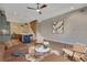Open-concept living space with modern furnishings, hardwood floors, and pendant lighting at 454 Connally Se St, Atlanta, GA 30312