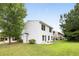 Exterior shot of a white sided two-story home with a well-maintained lawn at 3063 Broadleaf Trl, Fairburn, GA 30213