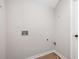 Clean, functional laundry area with hookups and utility connections for modern appliances at 3063 Broadleaf Trl, Fairburn, GA 30213
