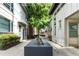 Beautifully landscaped courtyard with water feature at 1661 La France Ne St # 222, Atlanta, GA 30307