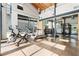 Bright gym features high ceilings and modern equipment, perfect for a complete workout at 1661 La France Ne St # 222, Atlanta, GA 30307