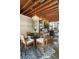 Open-concept dining room that flows seamlessly into the modern kitchen, perfect for entertaining at 1661 La France Ne St # 222, Atlanta, GA 30307