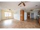 Open kitchen and dining space with stainless appliances and natural light at 3332 Clay Rd, Austell, GA 30106