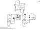 Detailed floor plan showcasing multiple floors, bedrooms, and living spaces at 219 Deer Park Trl, Canton, GA 30114
