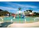 Community waterpark and pool, with an overhead bucket that dumps water periodically at 266 Hanover Dr, Villa Rica, GA 30180