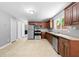 Spacious kitchen featuring stainless steel appliances and ample countertop space at 4908 Willow Lane Ln, Austell, GA 30106