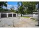 Spacious garages and parking area with multiple bays, offering ample storage and parking options at 2403 Tiffany Pl, Decatur, GA 30035