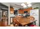 Cozy kitchen with dining area and stainless steel appliances open to the living space at 338 Saratoga Pl, Riverdale, GA 30296