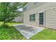 Backyard patio with lawn at 750 Ambrose Ln, Atlanta, GA 30349