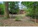The backyard features a brick house, and a grassy area at 2233 Clairmont Ne Rd, Atlanta, GA 30329