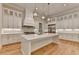 A kitchen featuring white cabinetry, a large island, and stainless steel appliances at 1169 Dorby Park Ne Dr, Brookhaven, GA 30319