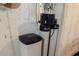 Basement water filtration system featuring a RainSoft filtration system at 203 Overlook Ct, Dallas, GA 30157