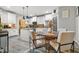 Spacious kitchen with island, granite countertops, stainless appliances, eat in kitchen at 364 Mossycup Dr, Fairburn, GA 30213