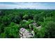 Aerial view featuring mature trees and skyline at 1348 Sheffield Glen Ne Way # 8, Atlanta, GA 30329