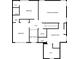 Detailed floor plan showing the layout of the primary bedroom, bedrooms, bathrooms, and walk-in closets at 2459 Chestnut Lndg, Atlanta, GA 30360