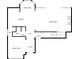 Detailed floor plan showcasing the layout of the kitchen, dining area, living room, and Gathering room at 2459 Chestnut Lndg, Atlanta, GA 30360