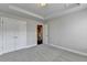 Bedroom featuring neutral carpet, recessed lighting, and an adjacent closet at 4232 Perimeter E Park # 110, Atlanta, GA 30341