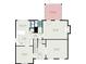 First-floor layout featuring a kitchen, dining room, Gathering room, living room, and screened porch at 929 Hampton Nw Trl, Lilburn, GA 30047
