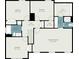 Second-floor layout featuring multiple bedrooms, bathrooms, and walk-in closets at 929 Hampton Nw Trl, Lilburn, GA 30047