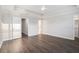 Spacious bedroom features tray ceiling, ensuite bathroom and walk-in closet at 1704 Evenstad Way, Smyrna, GA 30080