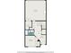 Floorplan of the unit featuring a garage, utility room, bathroom, bedroom and foyer at 1704 Evenstad Way, Smyrna, GA 30080
