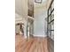 Spacious two story foyer with hardwood floors, stairway, and abundant natural light at 310 River Birch Ct, Canton, GA 30114