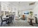 Relaxing lounge featuring comfortable seating, pool table, and natural light at 2479 Peachtree Ne Rd # 1703, Atlanta, GA 30305