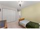 Charming bedroom with carpet, closet, and natural light; great for children or guests at 449 Clairemont Ave # H3, Decatur, GA 30030