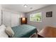 Comfortable bedroom features carpet, closet, window and is perfect for relaxation at 449 Clairemont Ave # H3, Decatur, GA 30030