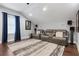 Home theatre features reclining chairs, hardwood floors, speakers, and a large area rug at 1967 Cogar Dr, Decatur, GA 30032
