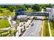 Scenic aerial view showcasing the Douglasville area with manicured landscaping, green spaces, and a pedestrian bridge at 6391 Katherine St, Douglasville, GA 30134
