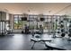 Well-equipped fitness center featuring modern exercise equipment and large windows at 2255 Peachtree Ne Rd # 620, Atlanta, GA 30309