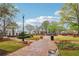 Inviting community park with a gazebo, fountain, lush green space, and brick pathways creating a charming outdoor setting at 532 Lemon Ne St, Marietta, GA 30060