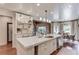 The kitchen opens to the dining room at 120 Slate Dr, Buford, GA 30518