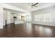 Open-concept living space features hardwood floors, abundant natural light, and seamless flow to the kitchen at 4583 Grenadine Cir, Acworth, GA 30101