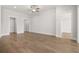 Spacious living area with wood floors and crown molding at 1629 Tielman Way, Snellville, GA 30078