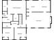 Detailed floor plan showcasing the layout of the primary bedroom, kitchen, and living room at 328 West Ln, Woodstock, GA 30188