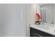 Bright bathroom featuring subway tile, modern vanity, and stylish mirror at 415 Gartrell Se St # 15, Atlanta, GA 30312