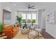 Bright living room with modern furniture, hardwood floors, and natural light streaming through large windows at 415 Gartrell Se St # 15, Atlanta, GA 30312