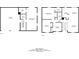 Comprehensive floor plans for both levels, highlighting room sizes and layout at 482 Tarragon Sw Way, Atlanta, GA 30331