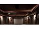 Home theater room featuring a large projection screen and comfortable seating at 716 Bethpage Dr, Mcdonough, GA 30253