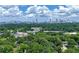 An aerial view of a city skyline and green trees at 1454 Rome Nw Dr, Atlanta, GA 30314