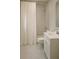Bright bathroom features a shower with subway tile and a modern vanity with a sink at 3199 Nw Delmar Ln, Atlanta, GA 30311